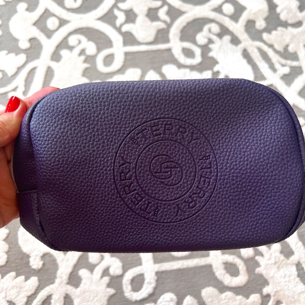 By Terry Cosmetic Makeup Case Purple